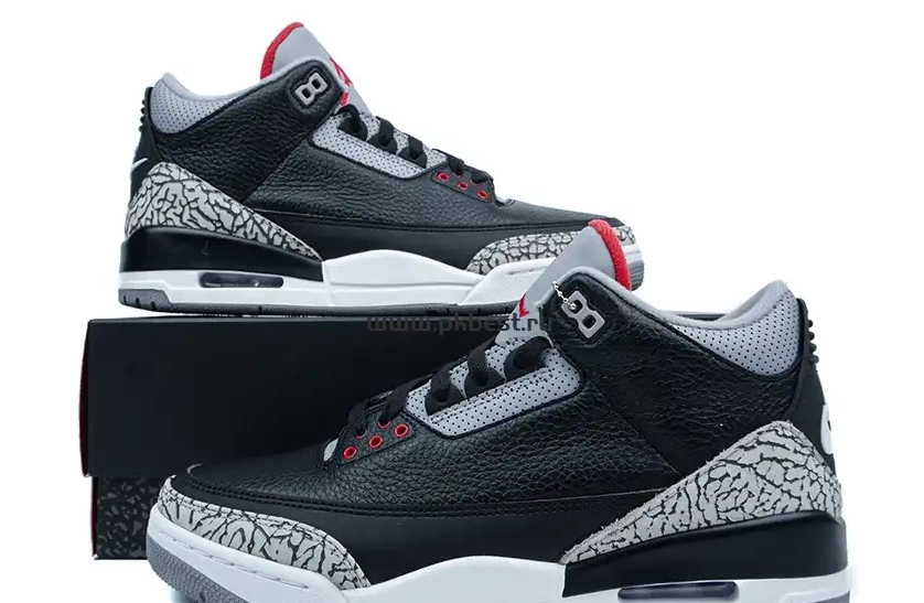 Cement Retro SHIP TO PK Jordan GOD READY Air 3 RETAIL MATERIALS Black 0517
